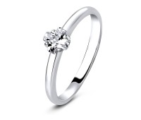 Small Plus CZ Silver Rings SCR-5-05
